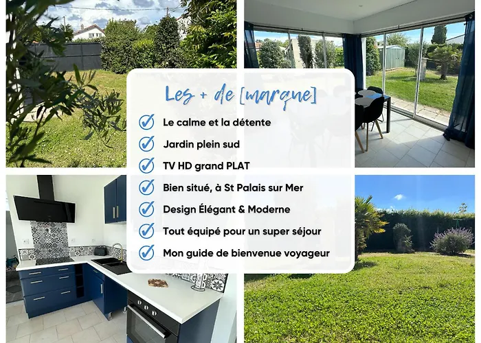 بيت للعطل Maison A St Palais Sur Mer *